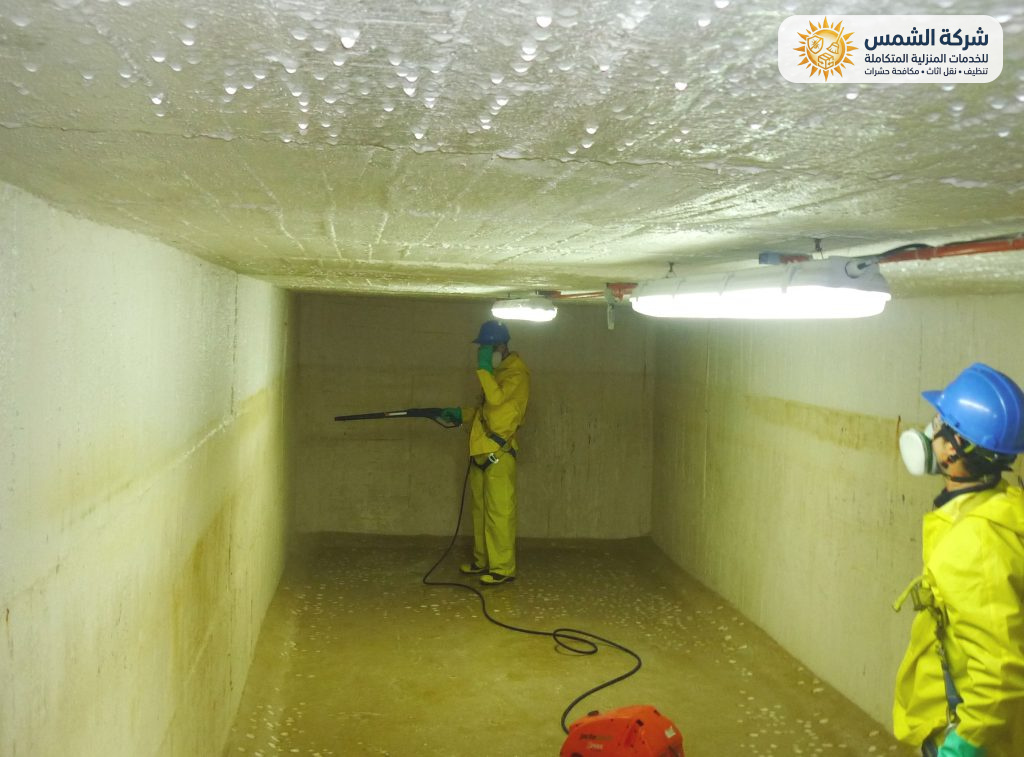 شركة تنظيف خزانات بتبوك | شركة الشمس