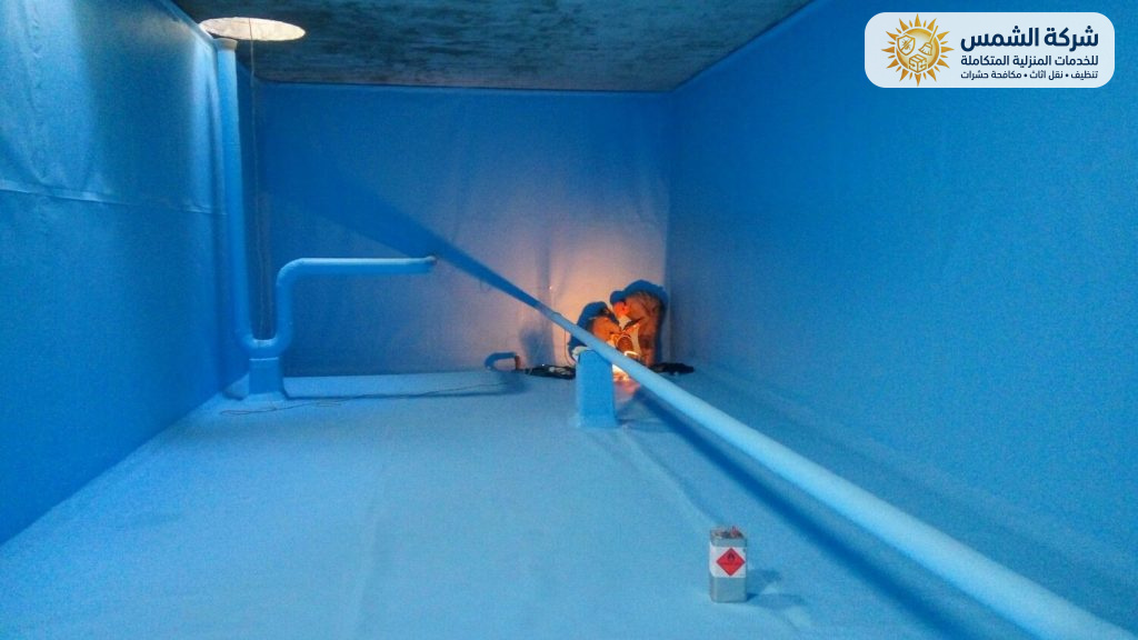 شركة تنظيف خزانات بتبوك | شركة الشمس