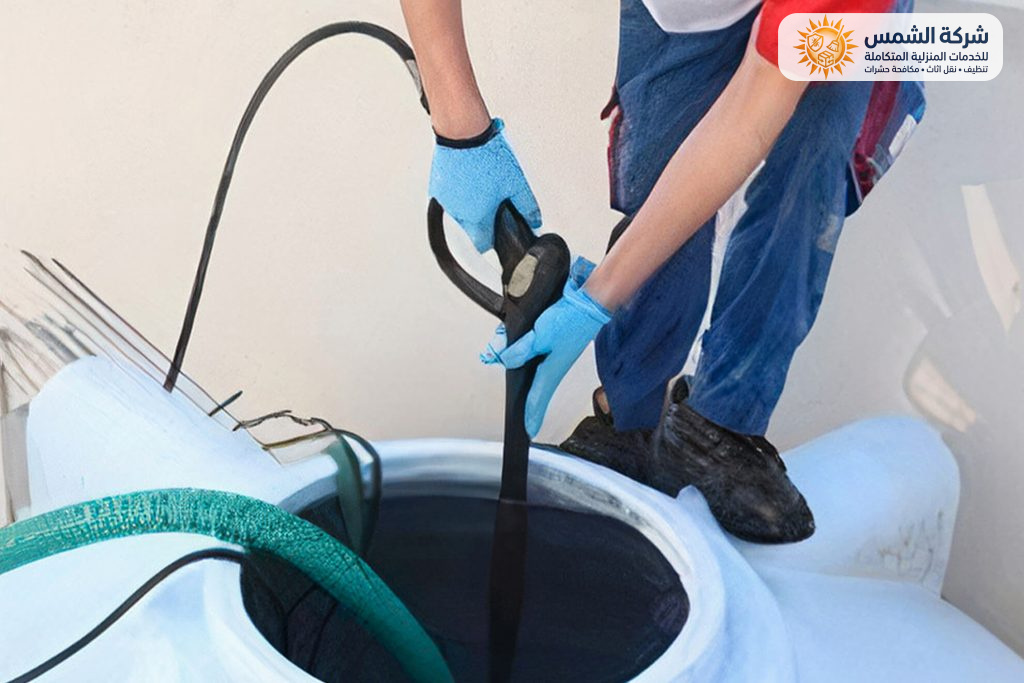 شركة تنظيف خزانات بتبوك | شركة الشمس